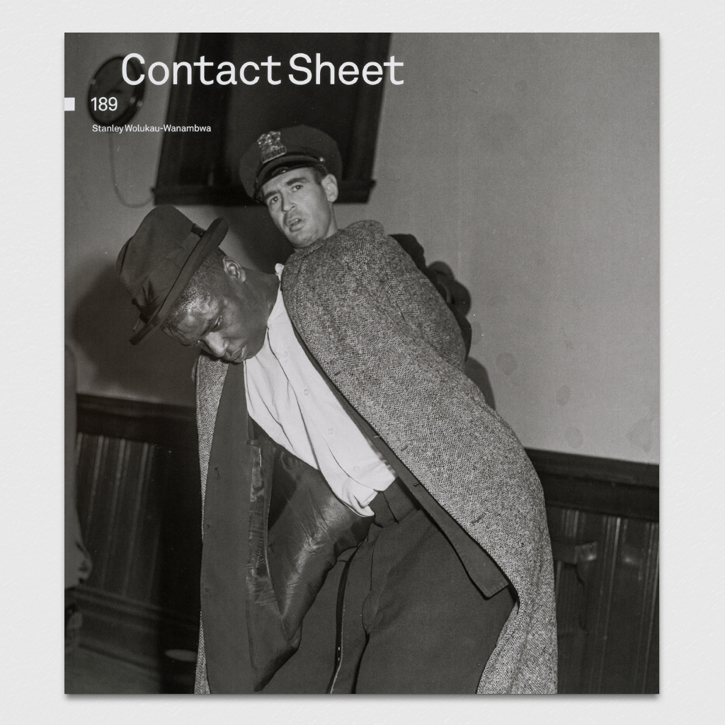 Contact Sheet 189: Stanley Wolukau-Wanambwa
