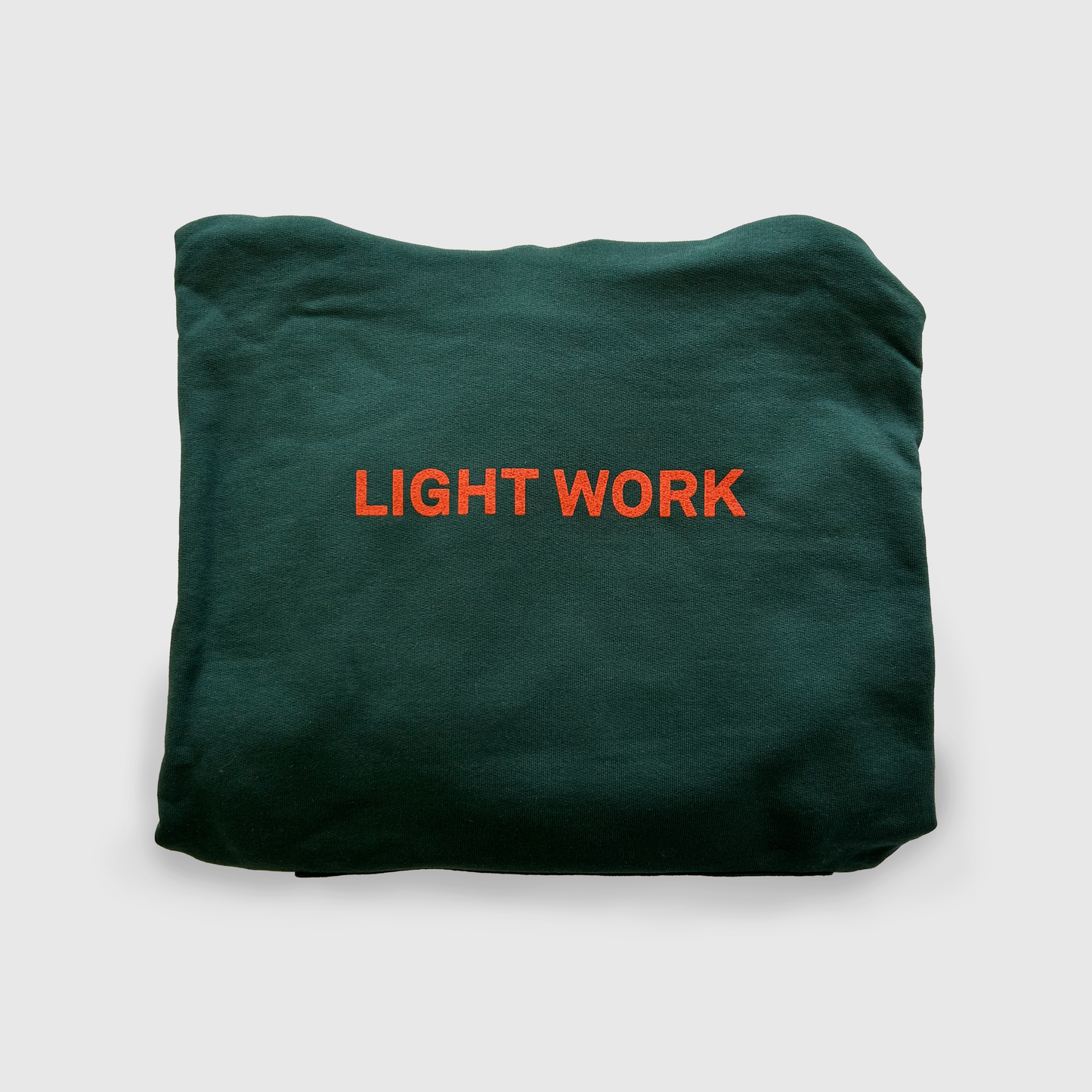 Light Work Hoodie: Orange Enlarger
