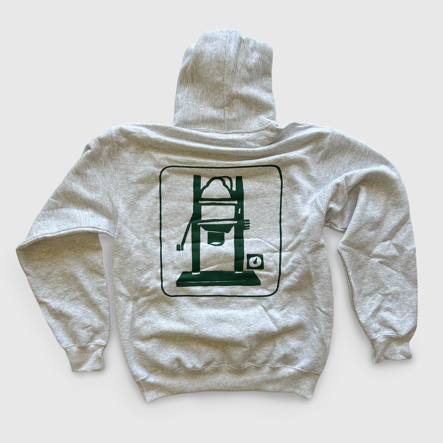 Light Work Hoodie: Green Enlarger
