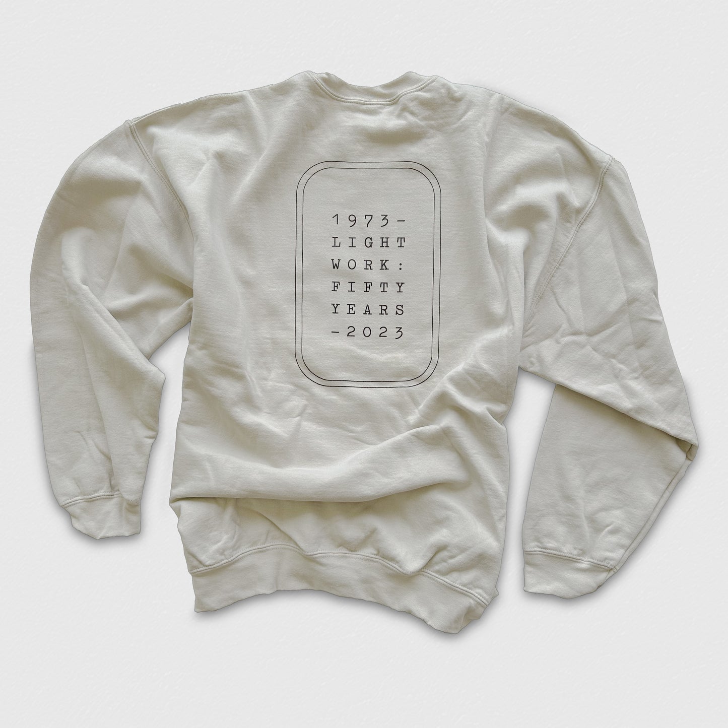 Light Work Crewneck: 50th Anniversary